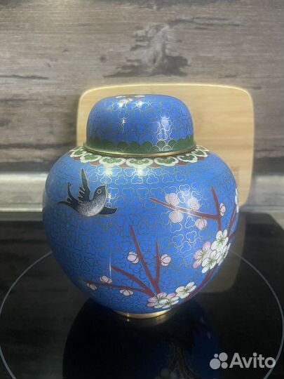 Чайница клуазоне