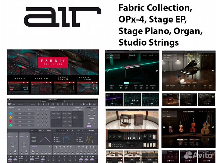 Air Fabric, OPx-4, Stage EP, Piano, Strings, Organ