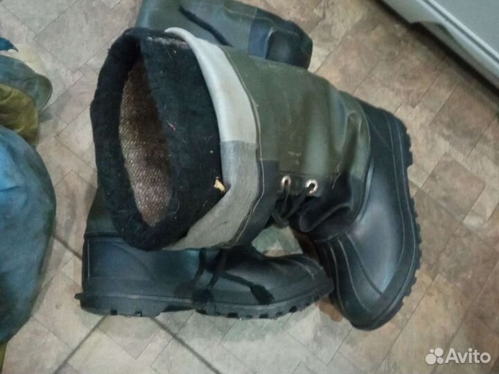 Сапоги рыбацкие зимние