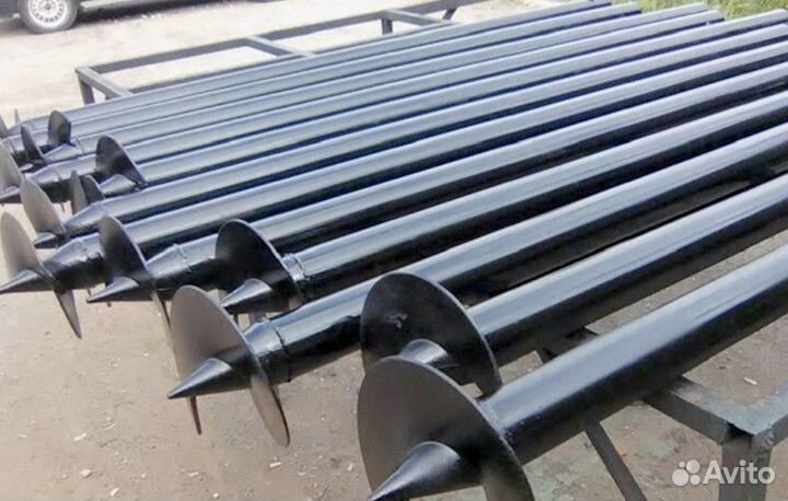 Винтовые сваи под ключ. Свайно винтовой фундамент