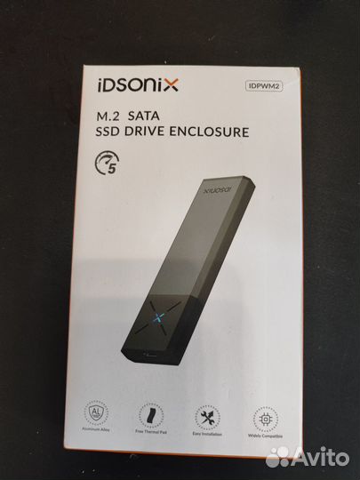 Корпус внешнего жесткого диска iDsonix M2 SATA SSD