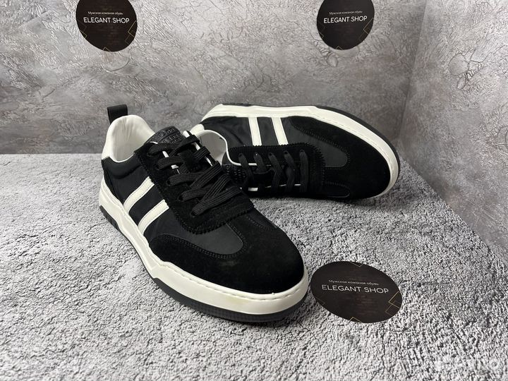 Кеды мужские замшевые