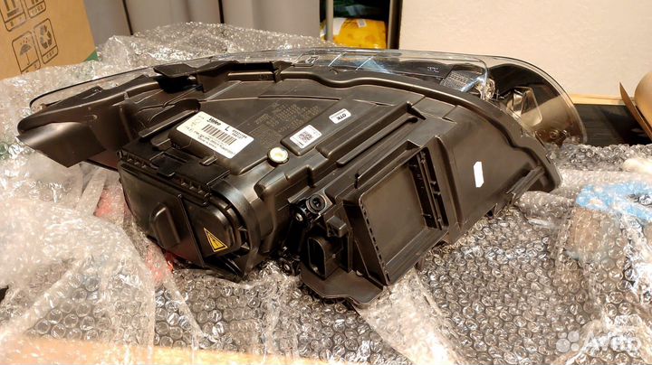 Фары на audi q7 ресталегн