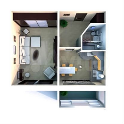 1-к. квартира, 37,1 м², 9/10 эт.