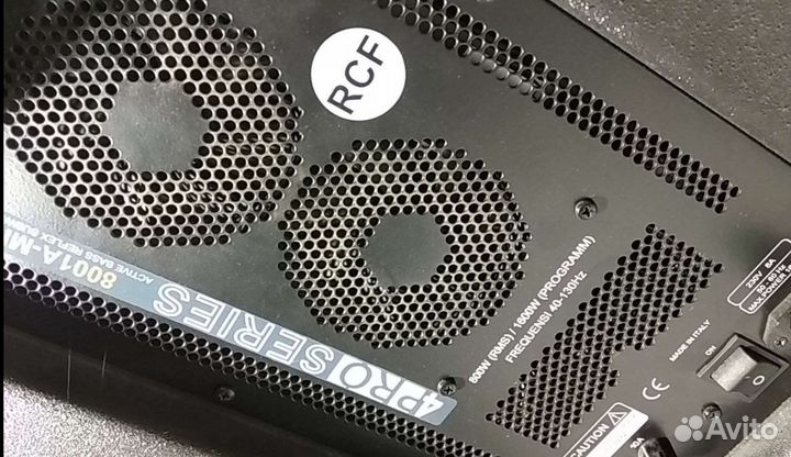 Усилитель для Саба RCF 800w
