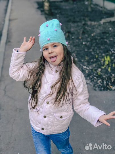 Шапка+шарф снуд+варежки