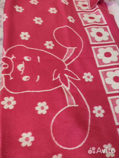 Одеяло байковое детское