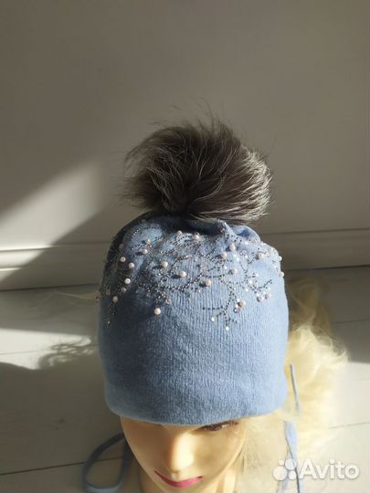 Продам зимнюю шапку 48-50