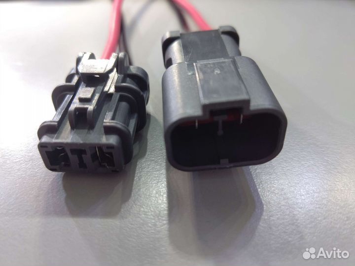 Разъём герметичный силовой с проводом