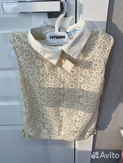 Костюм блузка + шорты 104-110