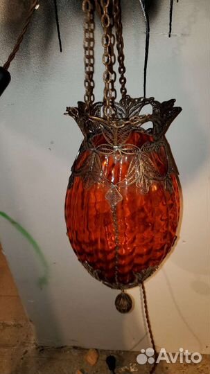 Люстры и светильники бу