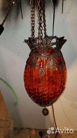 Люстры и светильники бу