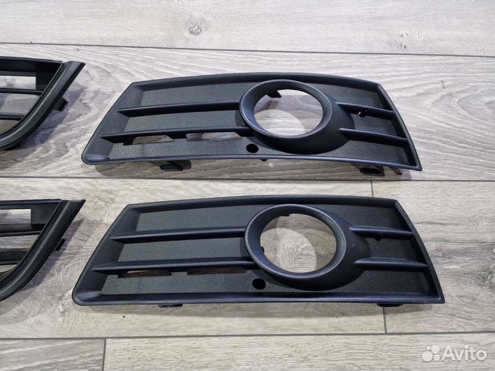 Решётки бампера под птф Volkswagen Passat CC 08-12