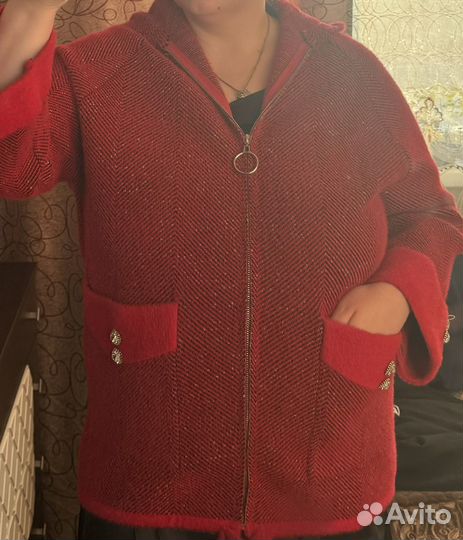 Теплый кардиган