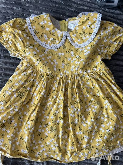 Вещи на девочку 86р платье свитер