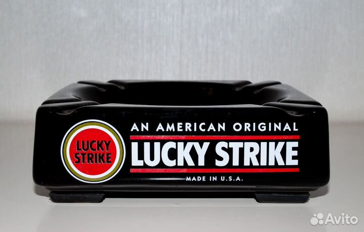 Винтажная пепельница Lucky Strike