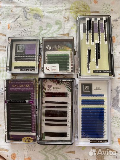 Материалы для наращивания ресниц