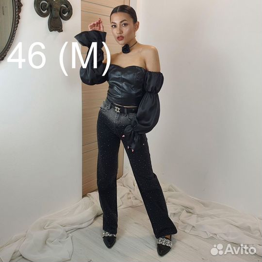 Топ экокожа clariee 46 (M)