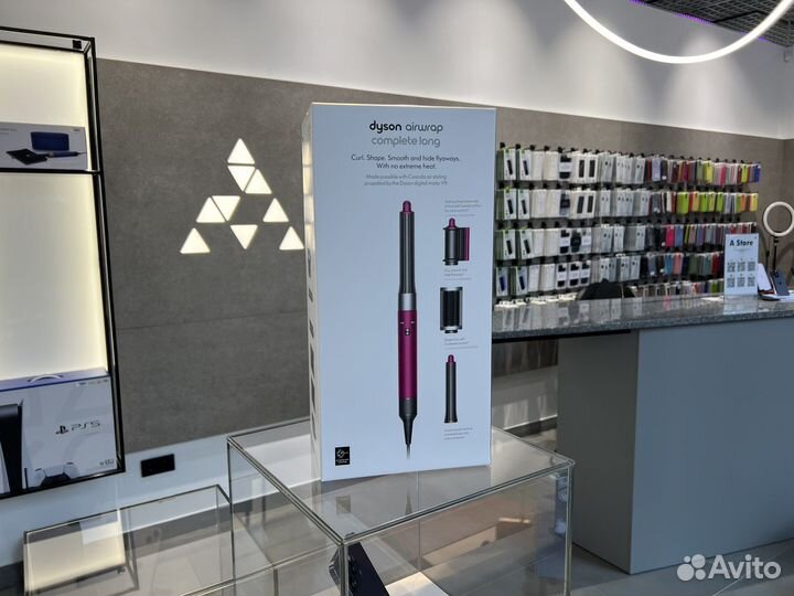 Стайлер Dyson Airwrap Complete Long Fuchsia/Nickel