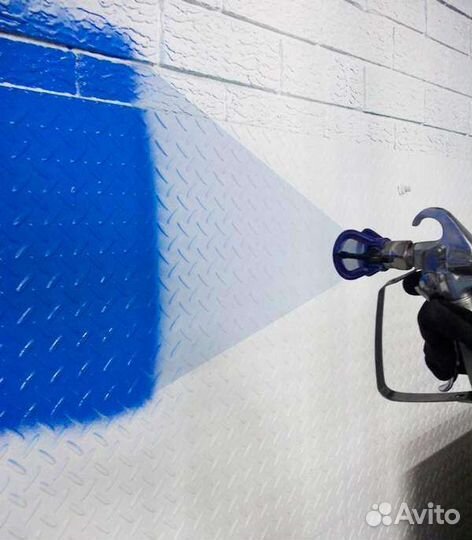 Безвоздушный окрасочный аппарат бу