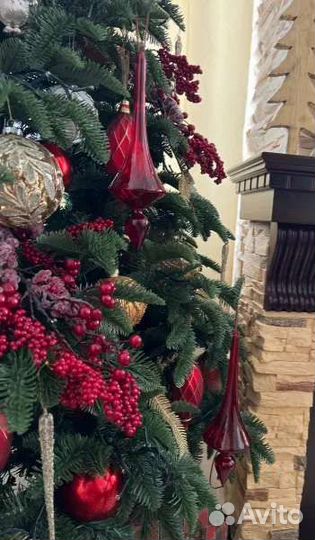 Ёлочные украшения стекло