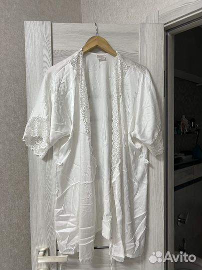 Женский халатик шелковый