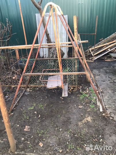 Детская садовая качель