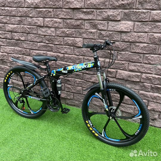 Велосипед складной на литых дисках