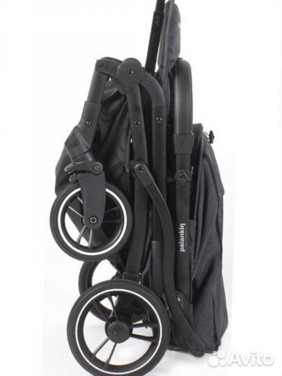 Коляска Прогулочная Palankin Jenner S902 серый