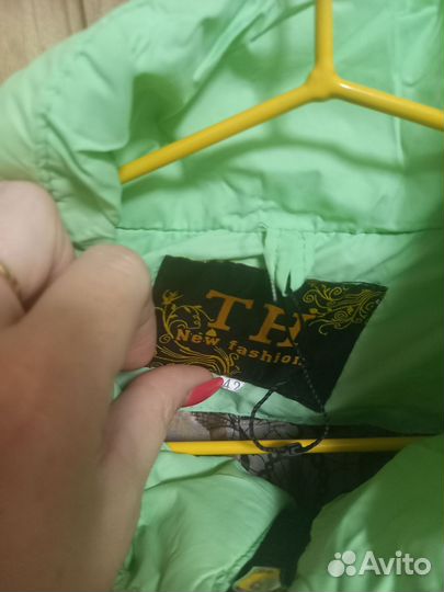 Куртка удлинённая демисезонная 42р