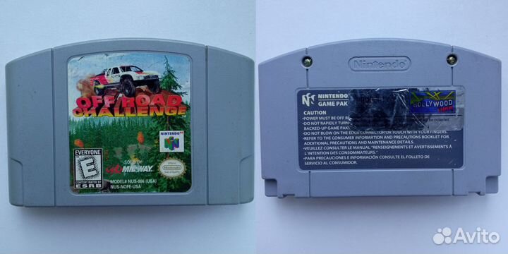 Картридж Off Road Challenge Nintendo 64 US ntsc