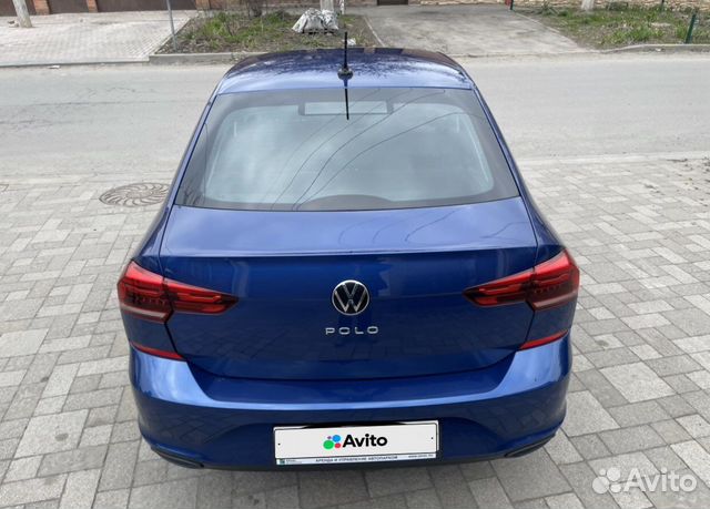 Volkswagen Polo 1.6 AT, 2021, битый, 29 700 км