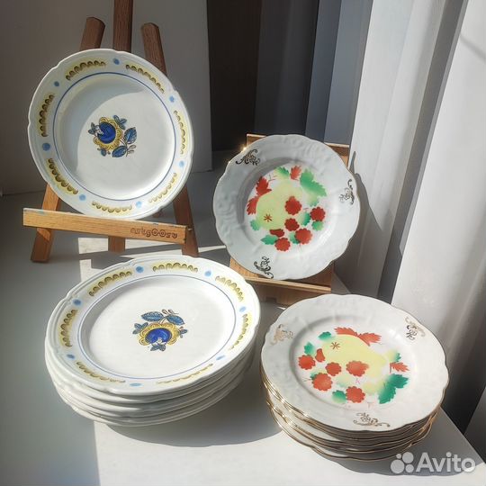 Фарфоровые тарелки СССР