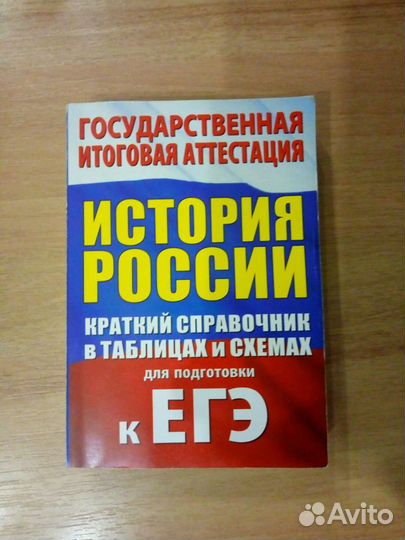 Краткий справочник по Истории егэ