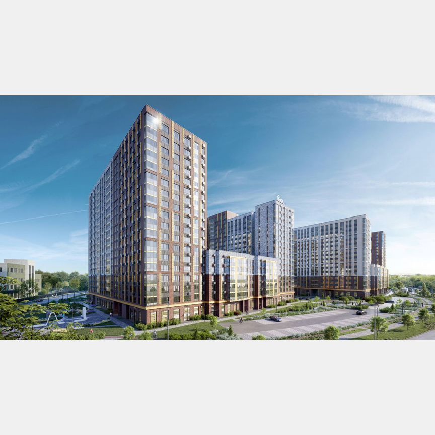 1-к. квартира, 45,7 м², 2/16 эт.