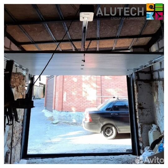 Ворота гаражные alutech