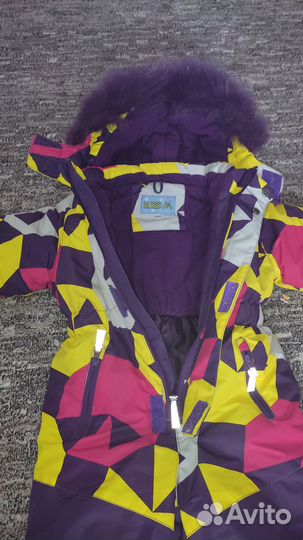 Зимний комбинезон для девочки 98