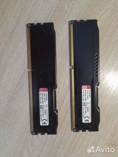 Оперативная память HyperX 8гб ddr3 1600 мгц