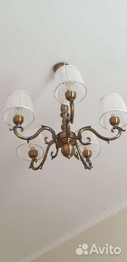 Люстра потолочная Италия