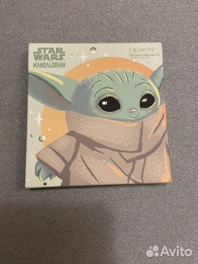 Палитра теней colorpop mandalorian the child