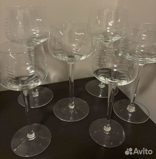 Бокалы фужеры рюмки (Богемия)