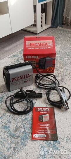 Сварочный аппарат ресанта саи 190к