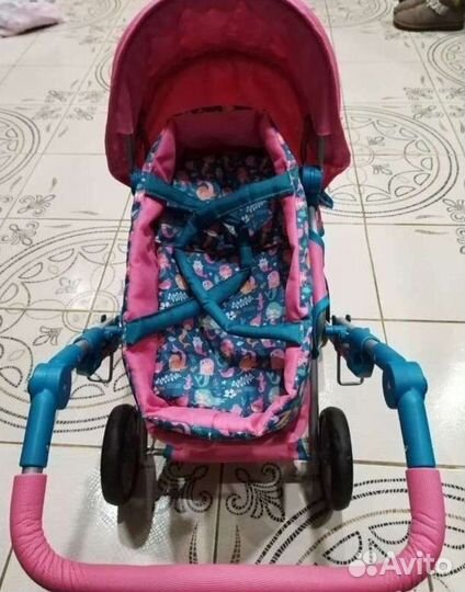 Коляска для кукол 3 в 1 Demi Star