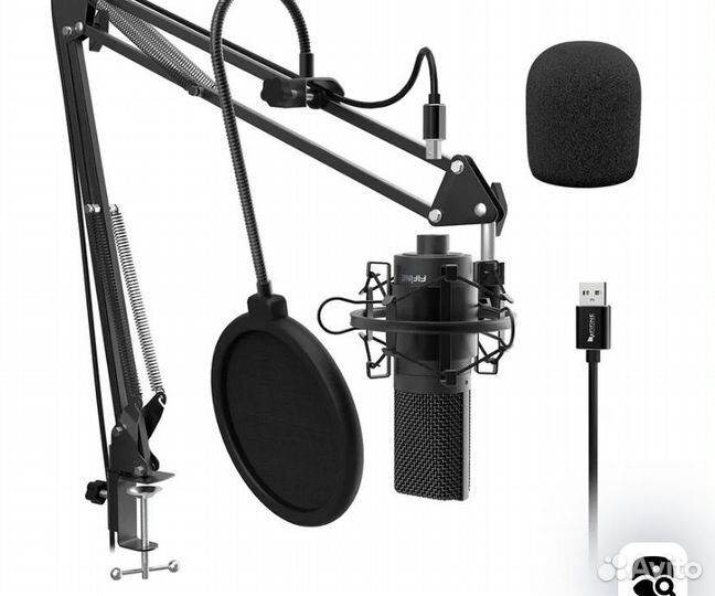 Микрофон конденсаторный fifine T669 компьютерный