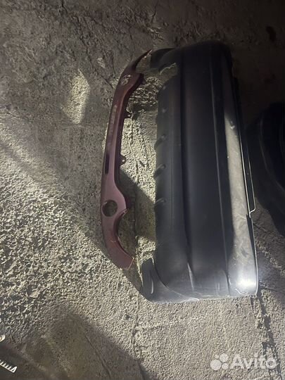 Бампер задний на matiz