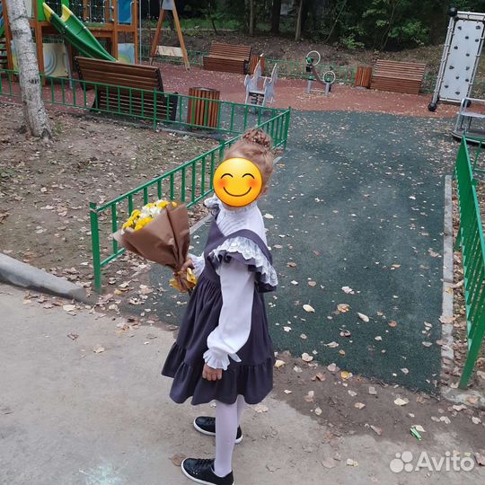 Школьный сарафан 140