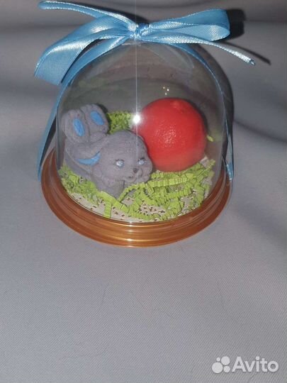 Новогодние кролики. Мыло ручной работы