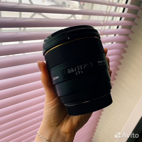 Sigma 85mm 1.4 canon