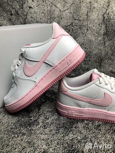 Кроссовки Nike Air force pink Bottom оригинал