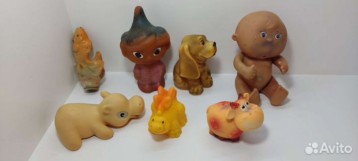 Резиновые игрушки СССР
